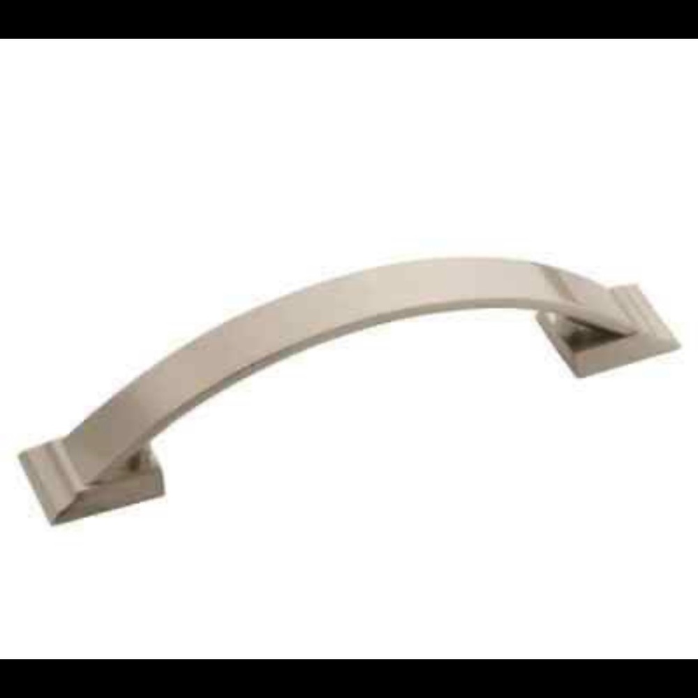 Amerock Candler Collection Pull SatinNickel 3-3/4" 96 MM BP29355PN, 10 Per Box.